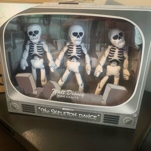 Walt Disney Skeleton Dance Plush Set